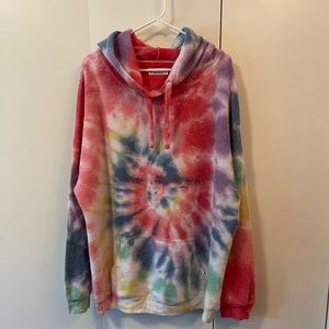 Soft serve tie-dyed hoodie. Size 3XL